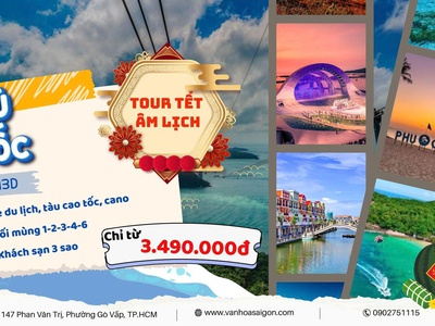 SGC TOURIST - Phú Quốc 3N3ĐTết Âm lịch 2026 0
