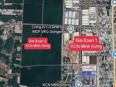 Chủ ngợp cần bán 215m2 có thổ cư, đường nhựa, oto vào tận nơi ngay KCN Minh Hưng 3, phù hợp xây trọ 3