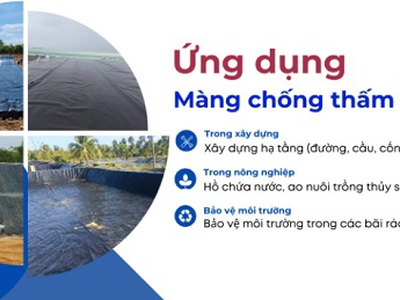 Tìm hiểu một số ứng dụng của bạt HDPE trong thực tiễn 0