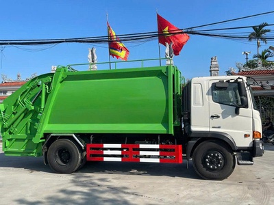 Xe cuốn ép rác 5