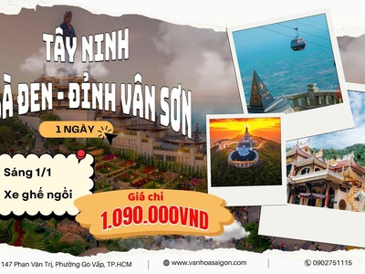 Tết Dương lịch 2026 - Tây Ninh 1N - Đón lộc đầu năm 1