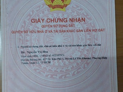 Giá tốt - chính chủ cần bán nhanh mặt tiền kinh doanh tỉnh lộ 15 huyện củ chi, tp hcm 4