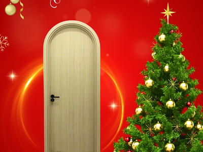 Cửa vòm nhựa gỗ composite 0