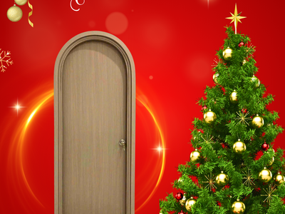 Cửa vòm nhựa gỗ composite 1