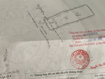 Nhà 4,4mx18m - 3 lầu - bình đông - p13 - giá : 8.5 tỉ tl 3