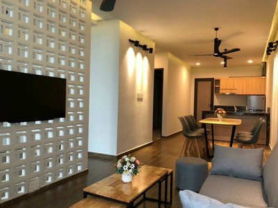 Cho thuê căn hộ 2PN giá chỉ 8tr tại KĐT Waterfront 1