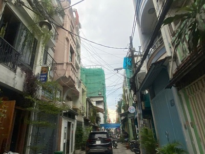 Nhà 5 tầng btct đường trần hưng đạo - quận 1 - dt 56m2 - hẻm xe tải - đang cho thuê 22tr/tháng - 0