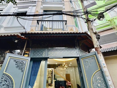 Nhà đẹp xây mới 100 - chính chủ - gấp bán 8.9 tỷ - hẻm 7m - lê -quang định - bình thạnh - 4 tầng 1