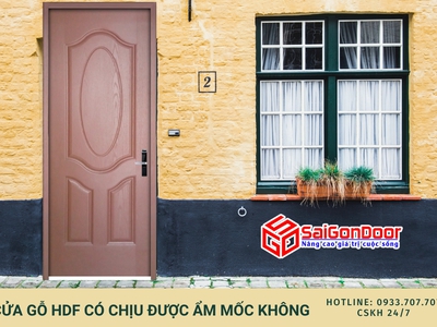 Cửa gỗ HDF có chịu được ẩm mốc không 3