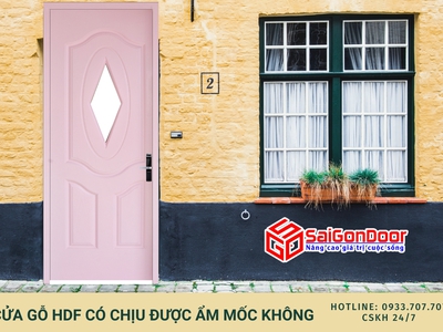 Cửa gỗ HDF có chịu được ẩm mốc không 4