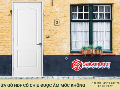 Cửa gỗ HDF có chịu được ẩm mốc không 7