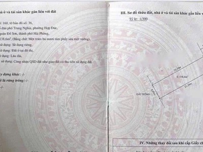 Bán đất mặt đường 353, Trung Nghĩa, Đồ Sơn, Hải Phòng. 0