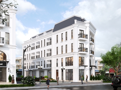 Shophouse 4 tầng tại mặt tiền đường Đào Tấn, Trần Thái Tông, TP Huế. Vị trí vàng của TP 3