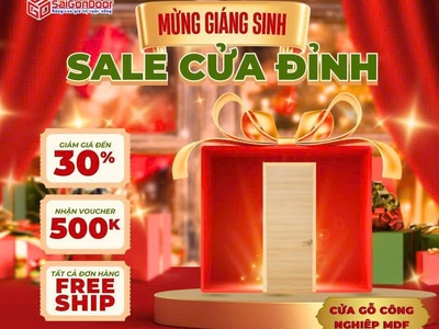 Cửa gỗ công nghiệp MDF 1