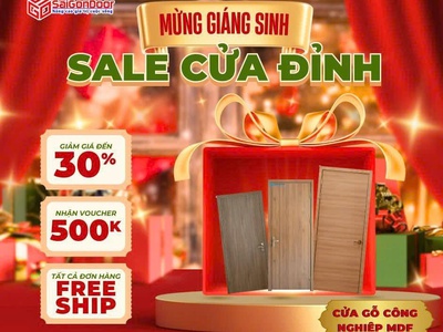 Cửa gỗ công nghiệp MDF 3