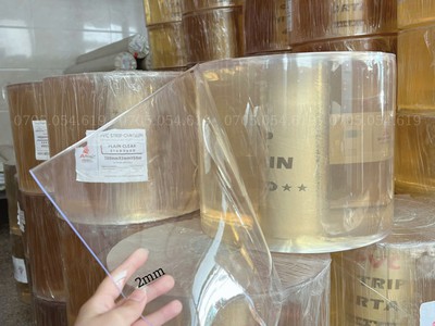 Rèm nhựa pvc trong suốt giá rẻ, dễ lắp đặt, độ bền cao 0