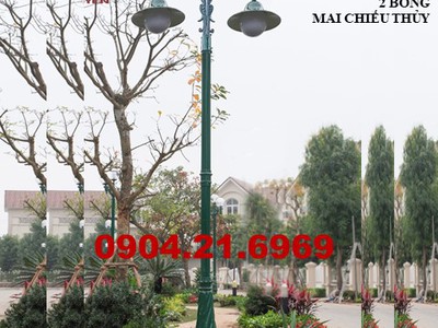Phan Nguyễn cung cấp cột đèn sân vườn DC07 lắp đèn mai chiếu thuỷ 0