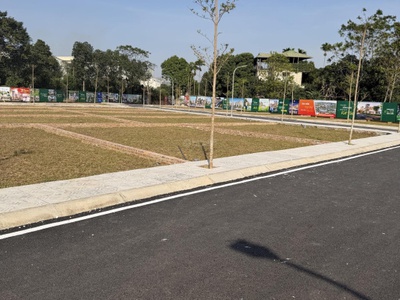 Bán đất nền hoà lạc - đh quốc gia 100m2 full thổ cư, mặt tiền 8m, đường trước 20m, giá 2,5 tỷ 2