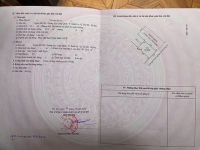 Bán nhà chính chủ 4 tầng - vị trí đẹp ngõ 445 lạc long quân, tây hồ - ngỗ ô tô 7 chỗ 4