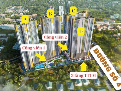 Chính chủ cần sang nhượng căn hộ 2pn 2wc tại bcons solary 0