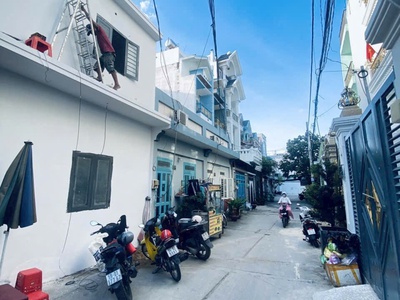 Chủ bán gấp đi mỹ lk 4-5 sau lưng trường kđ hẻm 6m thông kinh doanh 42m2 -2 tầng 3 tỷ 1