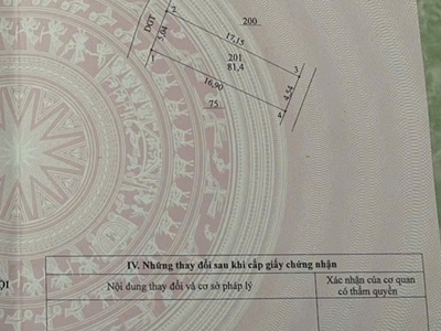 Cc gửi bán 81m đất đoài khê đan phượng 0