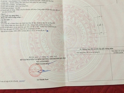 Siêu phẩm 50 m2 đất hoàng long đặng xá ô tô đỗ cửa đường thông, giá 4.8 tỷ 0