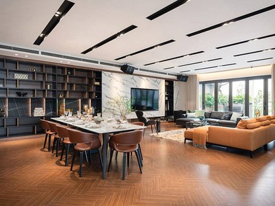 Thiết Kế Phòng Khách Chung Cư Đẹp Tối Ưu Không Gian Chi Phí 2026 9