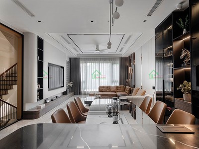 Thiết Kế Phòng Khách Chung Cư Đẹp Tối Ưu Không Gian Chi Phí 2026 1