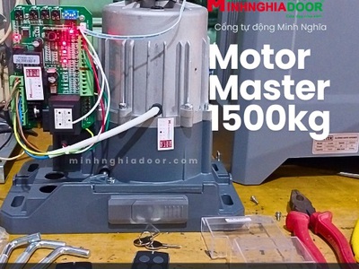 Motor cổng lùa Master 1500kg 0