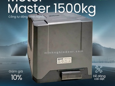 Motor cổng lùa Master 1500kg 3