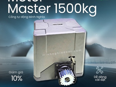 Motor cổng lùa Master 1500kg 1