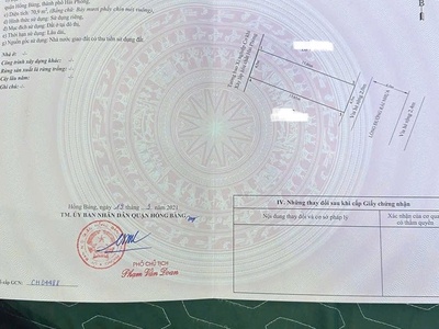 Bán đất TĐC Hồ Đá, Sở Dầu, Hồng Bàng, Hải Phòng. 70,9m2- 4,3 tỷ 3