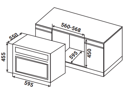 Lò Vi Sóng Kết Hợp Nướng Kaff KF-OMS44L - Đa Năng, Sang Trọng 2