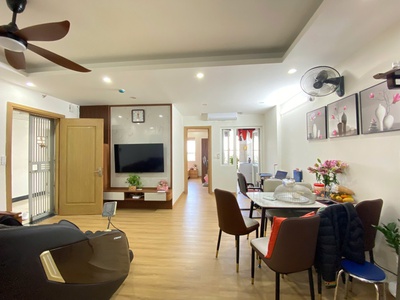 Chủ nhà thiện chí   bán gấp căn hộ chung cư Thanh Hà 70m  full đồ 0