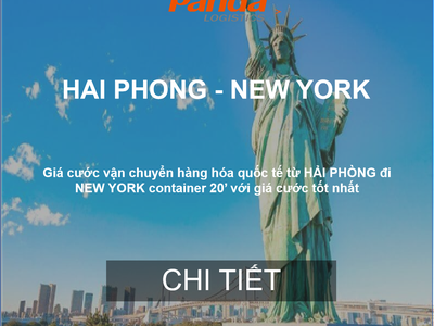 Cước Tàu Biển Từ Hải Phòng Đến New York, Mỹ 0