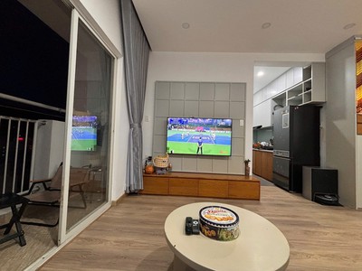 Bán nhanh căn góc tầng 6   toà b1 hoàng quân nha trang căn đẹp giá tốt - nội thất đẹp 1