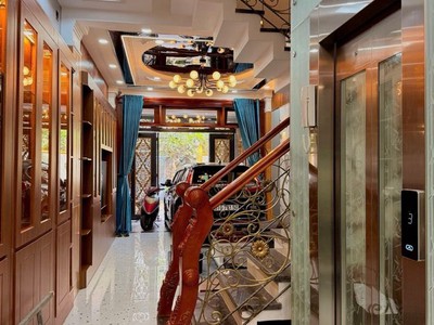 Nhà mới lê văn thọ   68m    5 tầng   ngang 4m   giá 15.3 tỷ 2