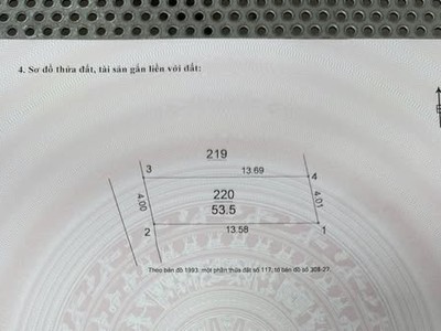 Bán đất tặng gpxd, phố trường lâm 54m2, mt4m, ngõ thông, ô tô đỗ cạnh - 8.x tỷ 3