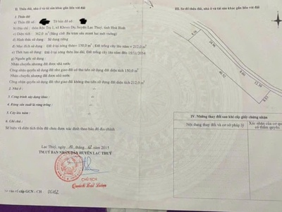 Bán 450m2 đất chính chủ tại thôn rộc trụ i, xã khoan dụ, huyện lạc thủy, hòa bình 0