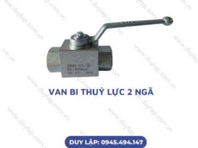 Khớp nối và van bi thuỷ lực, giải pháp hoàn hảo cho hệ thống thuỷ lực 1