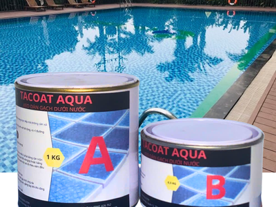 1,5KG TACOAT AQUA - Keo Dán Gạch Dưới Nươc Không Cần Tháo Nước, Dán Gạch Trực Tiếp Dưới Nước 0