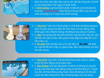 1,5KG TACOAT AQUA - Keo Dán Gạch Dưới Nươc Không Cần Tháo Nước, Dán Gạch Trực Tiếp Dưới Nước 1