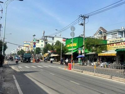 Bán nhà mặt tiền lê văn quới - giao bình trị đông, 14x58m, 2 tầng. sổ a4, tiện xây, 92 tỷ. 0