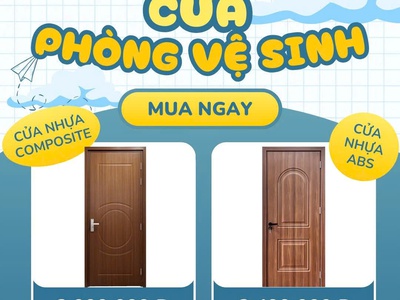 Cửa Nhựa Nhà Vệ Sinh ABS Hàn Quốc: Giải Pháp Hoàn Hảo Cho Không Gian Ẩm Ướt 1