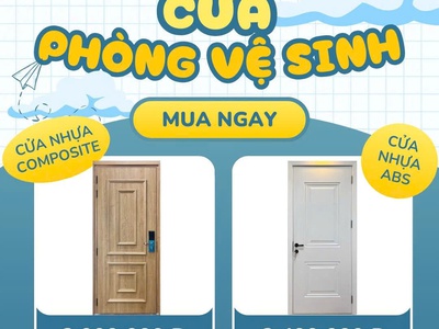 Cửa Nhựa Nhà Vệ Sinh ABS Hàn Quốc: Giải Pháp Hoàn Hảo Cho Không Gian Ẩm Ướt 2