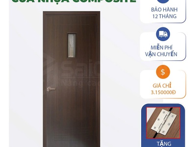 Cửa Nhựa Composite: Lý Do Đây Là Lựa Chọn Hàng Đầu Cho Nội Thất Hiện Đại 2