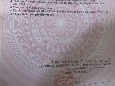 Phước tân cũ hồ tràm mới - 10m mặt 100 thổ cư 0