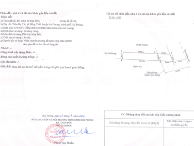 Bán đất mặt đường 351 An Dương, Hải Phòng   VỊ TRÍ VÀNG   GIÁ TỐT 1