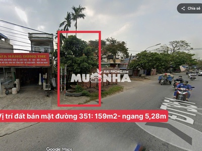 Bán đất mặt đường 351 An Dương, Hải Phòng   VỊ TRÍ VÀNG   GIÁ TỐT 2